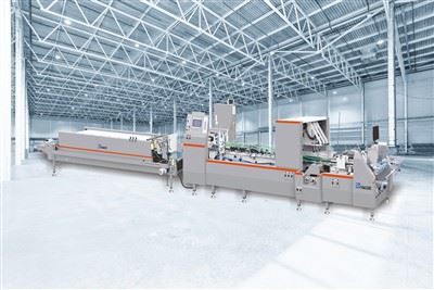 Machine de pliage et de collage de cartons